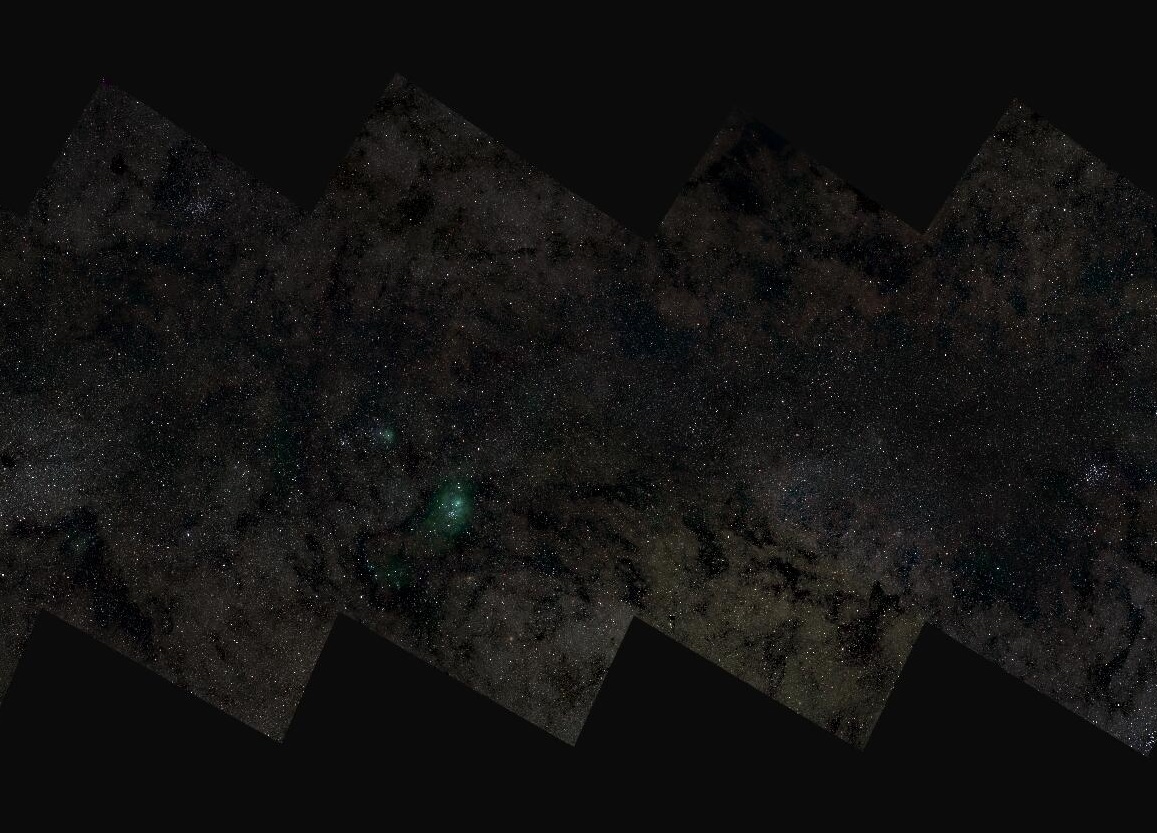 Milky Way Glitters in Most Enormous Astronomical Image Ever